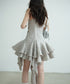 Ripple Flow Petal Dress
